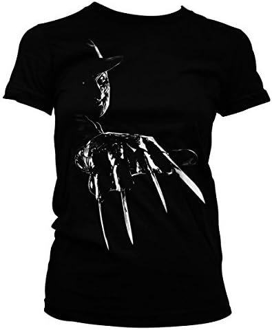Nightmare On Elm Street T Shirt Freddy Krueger new Official Womens Junior Fit