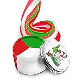 Fluffy Unicorn Poop Slime 6 oz Jar - Christmas Limited Edition - Soft Floam Putty