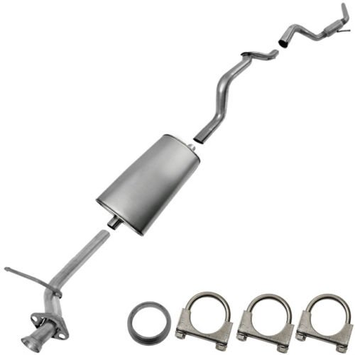 Middle Resonator Pipe & Muffler Exhaust System For Honda CR-V 2.0L 1997-2001 - Cat-Back Replacement
