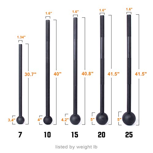 POWER-GUIDANCE-Steel-Power-Mace-Cast-Iron-Perfectly-Develop-Muscles-Joints-and-Core-Strength-7-25-lb