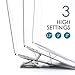 Invisible Laptop/tablet Stand Ultra-slim Lifting Stand Waterproof Adjustable Detachable Lightweight 2019 New Folding Computer Notebook Stand for 9.7Inch-15.6 Inch for Apple Mac/MacBook Pro/MacBook Airthumb 2