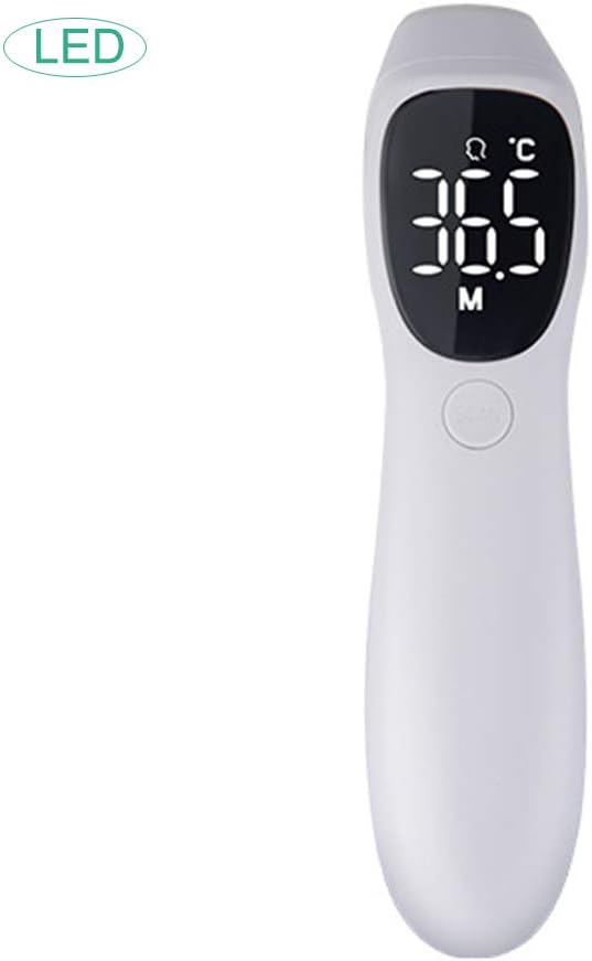 Lbellay Non-contact Infrared Thermometer LCD Digital Ear Forehead Thermometer for Baby Child Dual-use Thermometer,LED