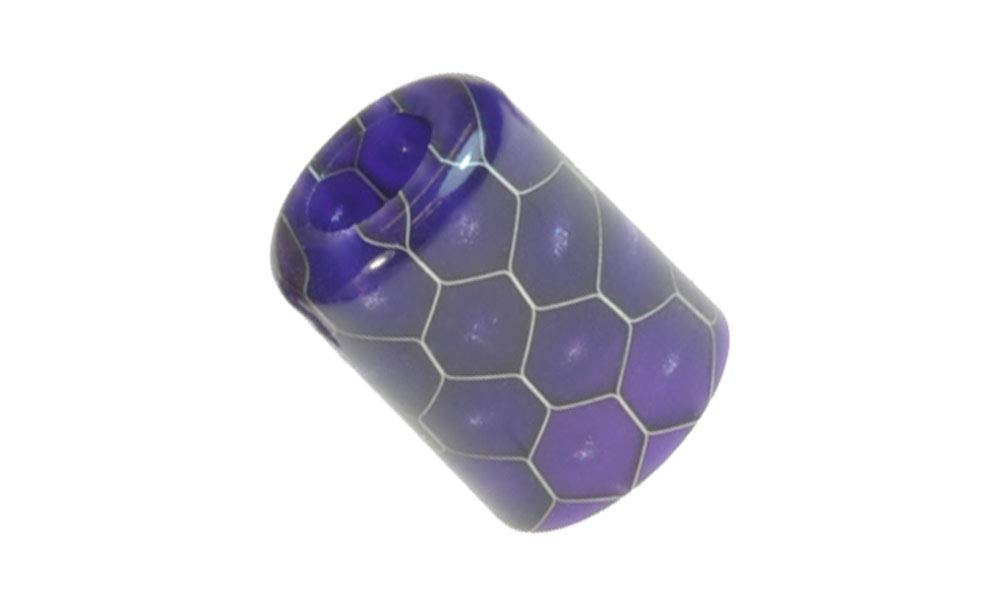 Armerah Drip Tip Mouthpiece for Lost Vape Orion Pod Narrow Cobra Epoxy Resin Single Purple
