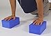 Yoga Block 4 in. x 6 in. x 9 in. Larger Size High Quality 4 colors by Bean ProductsTM – BLUE – 2 PACKthumb 3