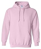 Gildan 18500 - Classic Fit Adult Hooded Sweatshirt Heavy Blend - First Quality - Light Pink - Medium