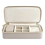 Stackers Taupe Large & Petite Travel Jewelry Box