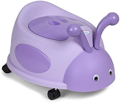 Offspring Baby Potty Chair with Wheels, Ladybug, Purple