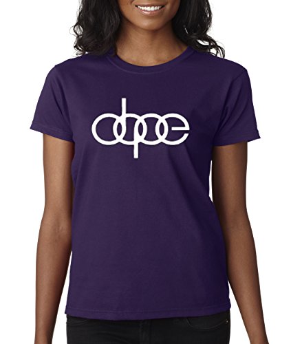 New Way 103 - Women's T-Shirt Dope Audi Logo TT S4 Quattro VW Turbo Boost JDM illest R8 2XL Purple