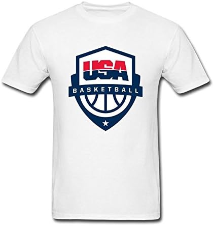 USTJC Men's USA Olympic Basketball T Shirt L