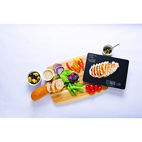 ReFleX Wireless Bluetooth Smart Food Scale - NutriCrystal Home & Kitchen, Kitchen & Dining, Kitchen Utensils & Gadgets, Measuring Tools & Scales, Scales, Digital Scales