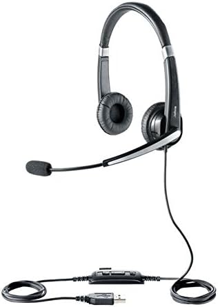 Jabra UC VOICE 550 Duo Corded Headset for Softphone