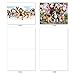 The Best Card Company - 10 Blank Animal Cards Boxed (4 x 5.12 Inch) - Assorted Pets, Zoo, Wildlife Cards for Kids - Off the Leash M6641OCB