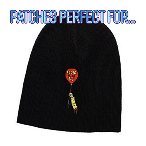 Float with Me Severed Arm Horror Movie - Embroidered Edge Patch Applique