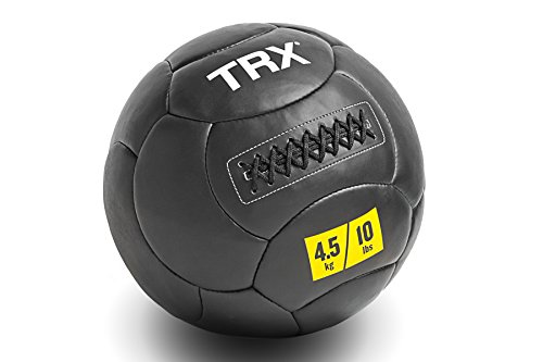 TRX Training - TRX Handcrafted Wall Ball with Reinforced Seam Construction, 10 Pounds (4.5 kg)