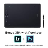 Wacom Intuos Pro digital graphic drawing tablet for Mac or PC, Large, (PTH860) NEW MODEL