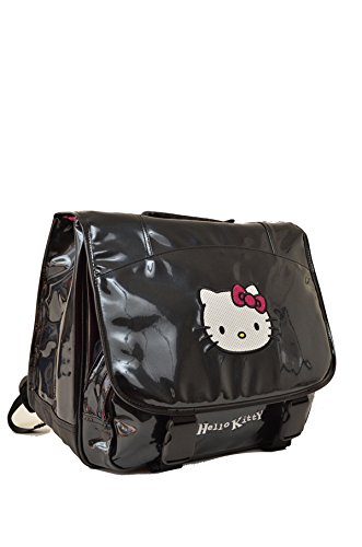Hello Kitty Grande zaino rosa da 40,6 cm, nero, Large, Zaino Hello Kitty Grande zaino rosa da 40,6 cm, nero, Large, Zaino