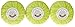 Fleur d'Osmanthus by Roger & Gallet 3 x 3.5 oz Perfumed Soaps