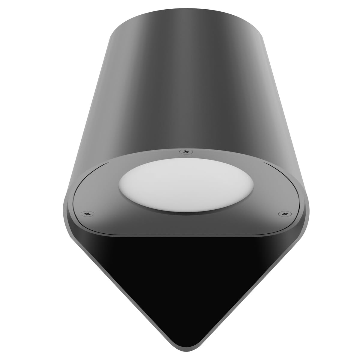 Voltman VOM069311 VOM069311 Outdoor Wired Wall Light Model Oia-IP44-GU10 Not Included Grey