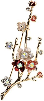 梅 ブローチ 花 アンティーク おしゃれ 美しいブローチ 人気 プレゼント 爆安 グレース 結婚式 ファッション 入学式 卒業式