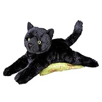 Douglas Cuddle Toys Plush Tug Black Cat Soft and Cuddly (14")