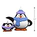 Hallmark 1995QX9405 Tea Time! #2 (Set of 2) Penguin Keepsake Christmas Ornaments