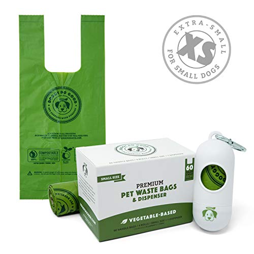 Biodegradable Poop Bags Dog Waste Bags for Small Dogs & Puppies