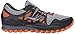 Saucony Men's Xodus Iso Trail Running Shoe, Grey/Orange/Blue, 12 M US