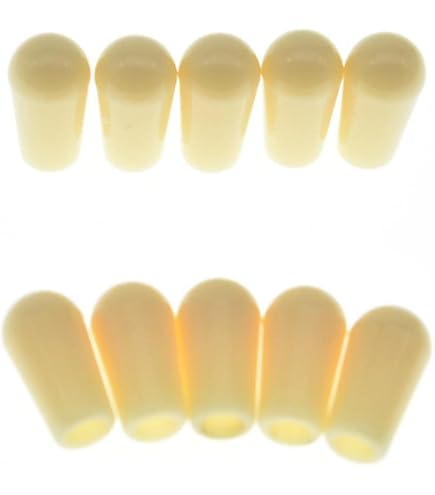 Pomello Interruttore A Levetta Bianco Metrico M3.5 & M4 Per Epiphone Les Paul LP