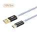 CableCreation Long USB C Cable 10FT, USB A to USB C Cable USB to C Cable Braided Fast Charging Cable 3A 480Mbps Data for MacBook Pro Air iPad Pro Chromebook Pixel Galaxy S22 S21 S20 and More 3m Blue