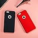 TORRAS [Love Series iPhone 6S Case/iPhone 6 Case, Liquid Silicone Rubber Shockproof Case with Soft Microfiber Cloth Cushion Compatible with iPhone 6 / 6S, Red