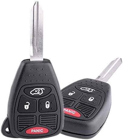 Yesjoy Pair Replacement Keyless Entry Remote Control Car Ignition Key Fob Uncut Electronics Transmitter for Chrysler OHT692427AA