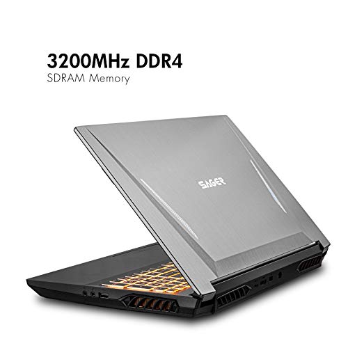 Sager NP7958F1 15.6-Inch FHD 144Hz, 72% NTSC Gaming Laptop, AMD Ryzen 9 3900, RTX 2070 8GB, 32GB 3200 RAM, 1TB NVMe SSD + 1TB NVMe SSD, Windows 10