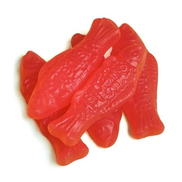 CHEWY & SOFT FISH-SHAPED CANDY, 3.6 OZ BY SWEDISH FISH