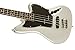 Squier by Fender Vintage SS Modified Special Jaguar Electric Bass Guitar - Silver