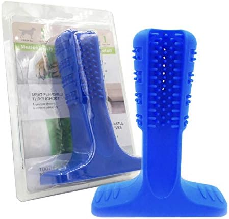Forin Pet Dog Toothbrush Natural Silica Gel Material Chew Toys for Tooth Cleaning and Interactive Training Playing Teething Brush Pets Oral