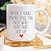 YouNique Designs 7 Year Anniversary Coffee Mug for Her, 11 Ounces, 7th Wedding Anniversary Cup For Wife, Seven Years, Seventh Year, 7th Year