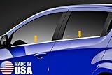 Made In USA! Fit 07-14 Chevy Avalanche/Suburban 4PC Stainless Steel Chrome Window Sill Trim