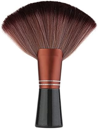 Hair Cutting Neck Duster Brush for Hair Stylist Professional Barber Cleaning Tool with Wood Handle Salon Stylist Barber