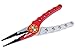 Booms Fishing X1 Aluminum Fishing Pliers Resistant Saltwater for Cutting Braid Line and Remove Hooks or Lure with Coiled Lanyard and Belt Holder Sheath 6 Color Available