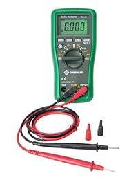 Greenlee dm 45 CATIII, multímetro digital de rango automático de 600 V