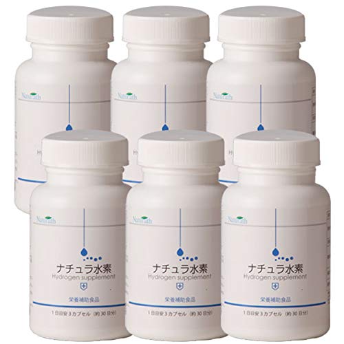 ランキング 抗酸化マルチサプリメント B07nyt6t19 6個セット 90粒 水素サプリメント ナチュラ水素 最新情報