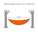 OUTFANDIA 4 in 1 Camping Hammock, 750lbs Capacity Double Person Iqammocking, Parachute 240T Portable Hammock, Waterproof Shelter, Lightweight Bed Tent for Backpacking & Relaxation 120″L x 80W”thumb 3