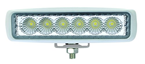 HELLA 357203051 Value Fit White Mini Light Bar (6 LED Flood beam)