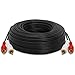 Cmple - 2 RCA Male to 2 RCA Male Stereo Audio Cable - Double RCA Stereo Cable/Cord - Gold Plated for Home Theater, HDTV, AV Receivers,  Amplifiers, Gaming Consoles, Hi-Fi Systems, RCA Cable - 75 FT primary