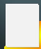 8.5" x 11" Full Sheet Label Sticker Paper for Laser