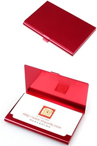 Makalon Creative Aluminum Metal Box Credit Business Card Wallet (C)