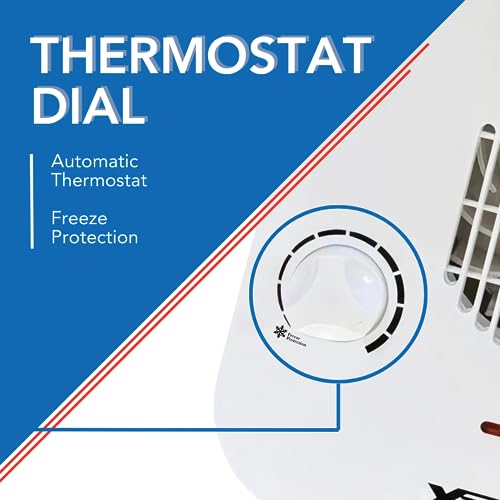 Xtreme Heaters Boat, Cabin & RV Heater Overheat Protection, TipOver Protection, Portable