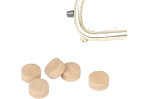 Trombone Water Key Cork Pad, Trumpet Repair Accessories, 5-Piece Set