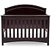 Simmons Kids SlumberTime Emma Convertible Baby Crib N More, Black Espresso