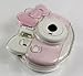 CAIUL Clear Camera Carrying Case Compatible with Fujifilm Instax Mini Hello Kitty Instant Film Camera